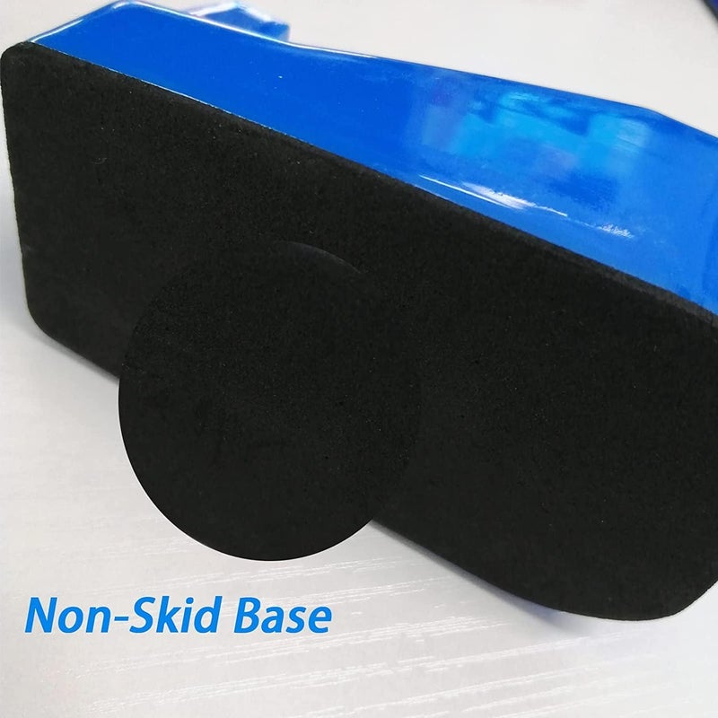ROSEUP Desktop Tape Dispenser Cute Light Office Tape Dispensers, Nano Pads Fix Base, Green - Image 5